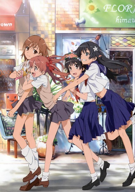 『とある科学の超電磁砲シリーズ』のキービジュアル