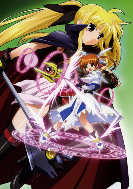 『魔法少女リリカルなのはシリーズ』のキービジュアル