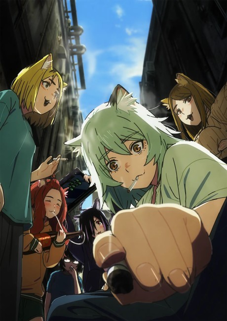 『ヤニねこ』のキービジュアル